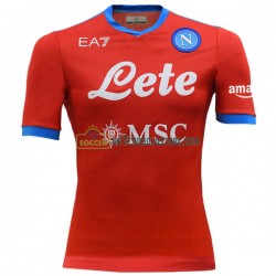 SSC Napoli Trøje 3 Valg Fodboldsæt 2021-2022 Kortærmet 