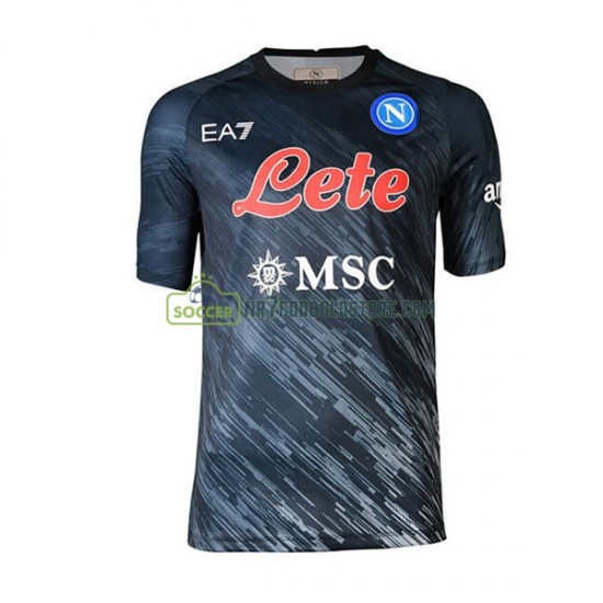 Napoli Trøje Mænd 3. Valg Fodboldsæt 2022-2023 Kortærmet