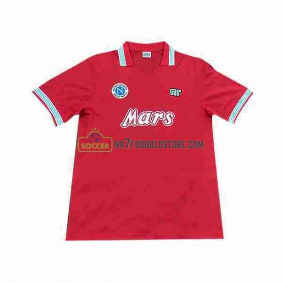 Napoli Trøje 1988 1989 Retro Mænd 3. Valg Fodboldsæt Kortærmet