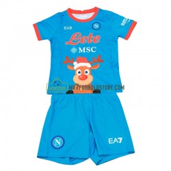 Napoli Trøje Xmas Børn Hjemmebane Fodboldsæt 2022-2023 Kortærmet