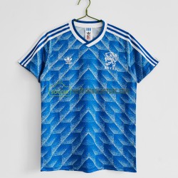Holland Trøje Retro Udebane Fodboldsæt 1988 Kortærmet 