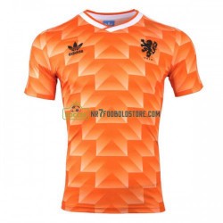 Holland Trøje Retro Hjemmebane Fodboldsæt 1988 Kortærmet 