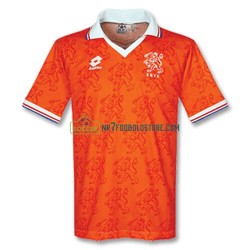 Holland Trøje Retro Hjemmebane Fodboldsæt 1996 Kortærmet 