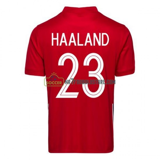 Norge Trøje Erling Haaland 23 Hjemmebane Fodboldsæt 2020-2021 Kortærmet 