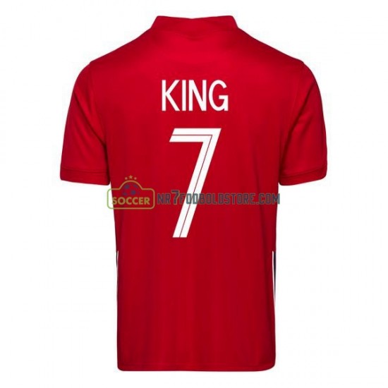Norge Trøje Joshua King 7 Hjemmebane Fodboldsæt 2020-2021 Kortærmet 