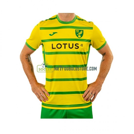 Norwich City Trøje Mænd Hjemmebane Fodboldsæt 2023-2024 Kortærmet