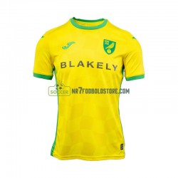 Norwich City Trøje Mænd Hjemmebane Fodboldsæt 2024-2025 Kortærmet