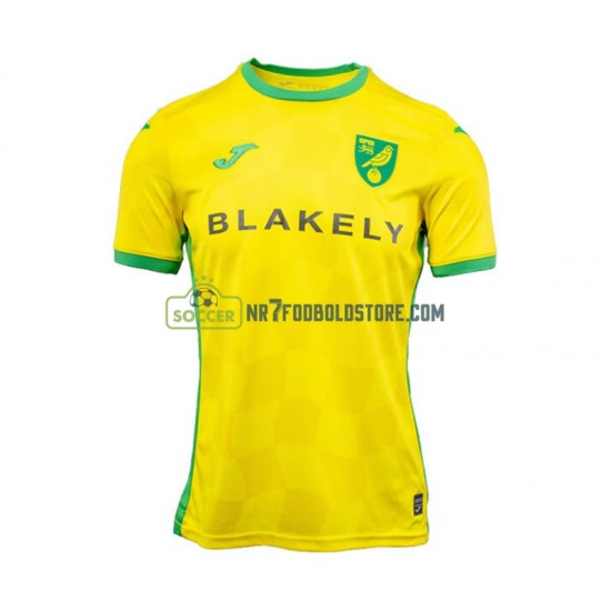 Norwich City Trøje Mænd Hjemmebane Fodboldsæt 2024-2025 Kortærmet