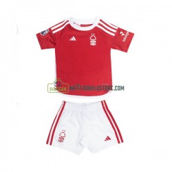 Nottingham Forest Trøje Børn Hjemmebane Fodboldsæt 2023-2024 Kortærmet