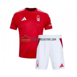 Nottingham Forest Trøje Børn Hjemmebane Fodboldsæt 2024-2025 Kortærmet