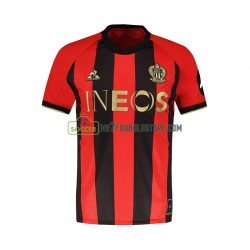 OGC Nice Trøje Mænd Hjemmebane Fodboldsæt 2024-2025 Kortærmet