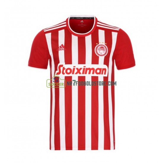 Olympiacos Trøje Hjemmebane Fodboldsæt 2021-2022 Kortærmet