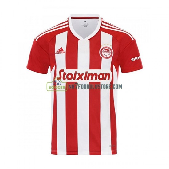 Olympiacos Trøje Mænd Hjemmebane Fodboldsæt 2022-2023 Kortærmet