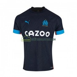 Olympique de Marseille Trøje Mænd Udebane Fodboldsæt 2022-2023 Kortærmet