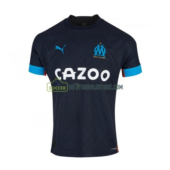Olympique de Marseille Trøje Mænd Udebane Fodboldsæt 2022-2023 Kortærmet