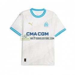 Olympique de Marseille Trøje Mænd Hjemmebane Fodboldsæt 2023-2024 Kortærmet