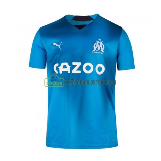 Olympique de Marseille Trøje Mænd 3. Valg Fodboldsæt 2022-2023 Kortærmet