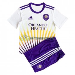Orlando City Trøje Børn Udebane Fodboldsæt 2022-2023 Kortærmet