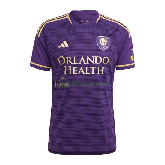Orlando City SC Trøje 2023-2024 Mænd Hjemmebane Fodboldsæt Kortærmet