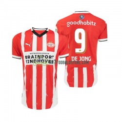 PSV Eindhoven Trøje DE JONG 9 Mænd Hjemmebane Fodboldsæt 2024-2025 Kortærmet