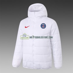 Mænd Paris Saint-Germain Dunfrakker Blå Hvid