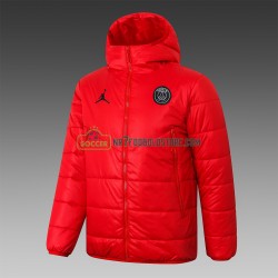 Mænd Paris Saint-Germain Dunfrakker Rød
