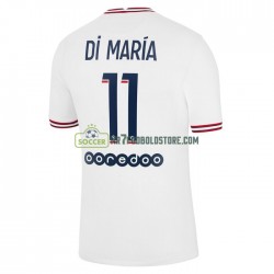Paris Saint-Germain Trøje Di Maria 11 4 Valg Fodboldsæt 2021-2022 Kortærmet