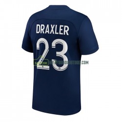 Paris Saint-Germain Trøje Draxler 23 Mænd Hjemmebane Fodboldsæt 2022-2023 Kortærmet