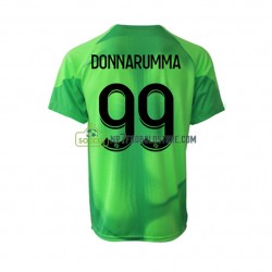 Paris Saint-Germain Trøje Gianluigi Donnarumma 99 Målmand Mænd Hjemmebane Fodboldsæt 2022-2023 Kortærmet