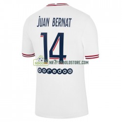 Paris Saint-Germain Trøje Juan Bernat 14 4 Valg Fodboldsæt 2021-2022 Kortærmet