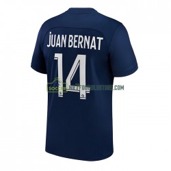 Paris Saint-Germain Trøje Juan Bernat 14 Mænd Hjemmebane Fodboldsæt 2022-2023 Kortærmet