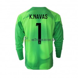 Paris Saint-Germain Trøje Keylor Navas 1 Målmand Mænd Hjemmebane Fodboldsæt 2022-2023 Langærmet