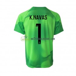 Paris Saint-Germain Trøje Keylor Navas 1 Målmand Mænd Hjemmebane Fodboldsæt 2022-2023 Kortærmet