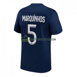 Paris Saint-Germain Trøje Marquinhos 5 Mænd Hjemmebane Fodboldsæt 2022-2023 Kortærmet