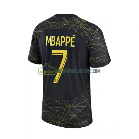 Paris Saint-Germain Trøje Mbappé 7 Mænd 4. Valg Fodboldsæt 2022-2023 Kortærmet