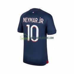 Paris Saint-Germain Trøje Neymar Jr 10 Mænd Hjemmebane Fodboldsæt 2023-2024 Kortærmet