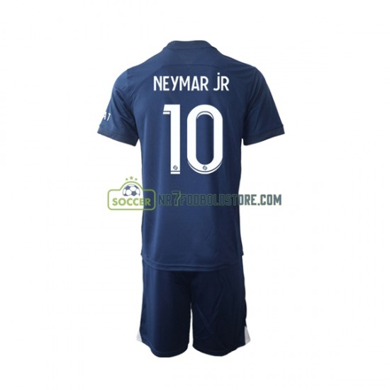 Paris Saint-Germain Trøje Neymar Jr 10 Børn Hjemmebane Fodboldsæt 2022-2023 Kortærmet