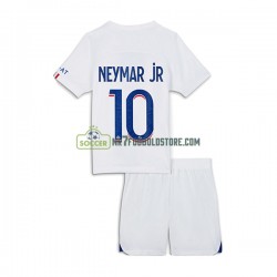 Paris Saint-Germain Trøje Neymar Jr 10 Børn 3. Valg Fodboldsæt 2022-2023 Kortærmet