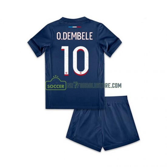 Paris Saint-Germain Trøje Ousmane Dembele 10 Børn Hjemmebane Fodboldsæt 2024-2025 Kortærmet