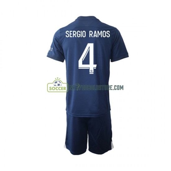 Paris Saint-Germain Trøje Sergio Ramos 4 Børn Hjemmebane Fodboldsæt 2022-2023 Kortærmet