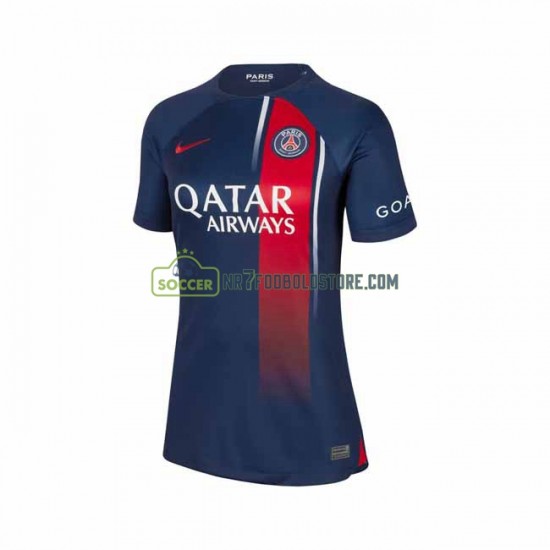 Paris Saint-Germain Trøje Dame Hjemmebane Fodboldsæt 2023-2024 Kortærmet