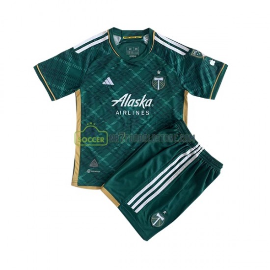 Portland Timbers Trøje Børn Hjemmebane Fodboldsæt 2023 Kortærmet