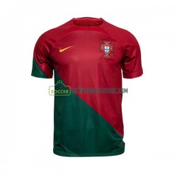 Portugal Trøje Mænd Hjemmebane Fodboldsæt VM i fodbold 2022 Kortærmet