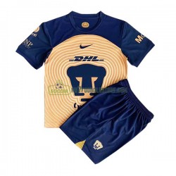 Pumas UNAM Trøje Børn Udebane Fodboldsæt 2022-2023 Kortærmet
