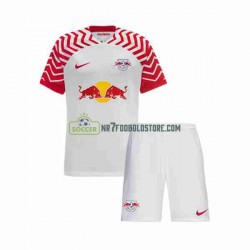 RB Leipzig Trøje Børn Hjemmebane Fodboldsæt 2023-2024 Kortærmet