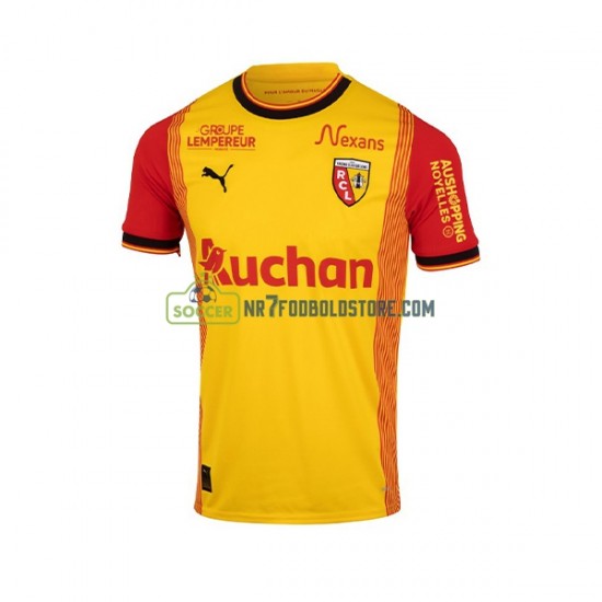 RC Lens Trøje Mænd Hjemmebane Fodboldsæt 2023-2024 Kortærmet