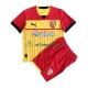 RC Lens Trøje Børn Hjemmebane Fodboldsæt 2022-2023 Kortærmet