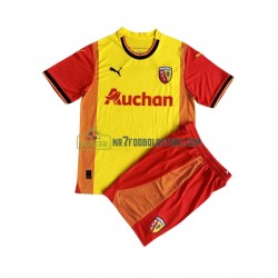 RC Lens Trøje Børn Hjemmebane Fodboldsæt 2023-2024 Kortærmet