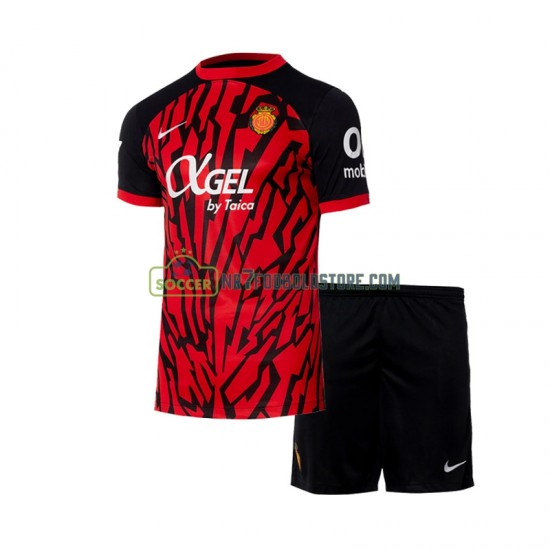 Trøje RCD Mallorca Børn Hjemmebane Fodboldsæt 2024-2025 Kortærmet