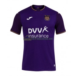 RSC Anderlecht Trøje Hjemmebane Fodboldsæt 2021-2022 Kortærmet 